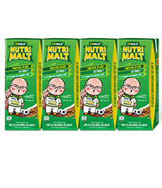 NutriMalt Mới 180ml (48 hộp/thùng)